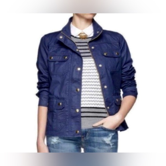 J CREW Boyfriend Field Jacket | Rain Jacket - Picture 2 of 6